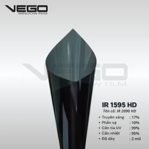 Phim cách nhiệt Vego – IR 1595HD