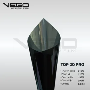 Phim cách nhiệt Vego – Top 20pro